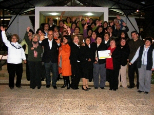 Municipalidad de Quilpue ofreció capacitación a dirigentes deportivas.