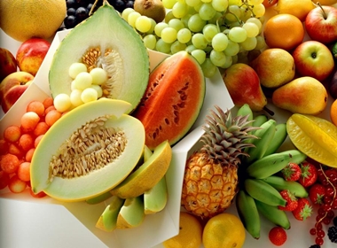 Jugo de frutas mixtas.