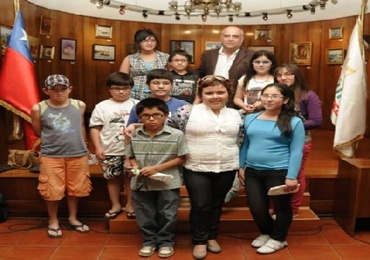 Niños y niñas de Quilpué,fueron beneficiados con lentes ópticos.