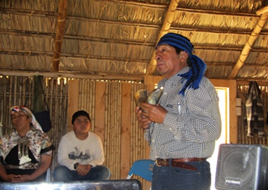 Continúan los Talleres de Patrimonio Cultural Indígena en la Ruka de Peñablanca.