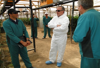 Intendente visitó dos empresas de producción de semillas de la provincia De Marga Marga,que proyectan a Chile.