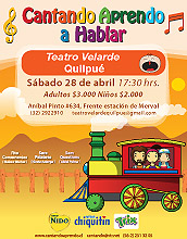 “Cantando aprendo hablar”se presenta en Quilpué.