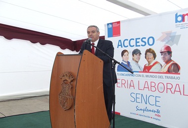 Con gran éxito se desarroyo feria laboral SENCE,en Villa Alemana.