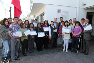 Nueve organizaciones de la provincia de Marga Marga fueron beneficiadas gracias al Fondo Social Presidente de la República.