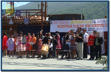 2° Encuentro interescolar de danza folklórica en Olmué.