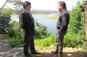 Embalse Los Aromos de Limache presenta notoria mejoría.
