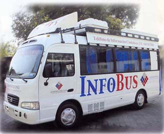 INFOBUS visita provincia de Marga Marga.
