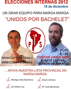 Este domingo Socialistas eligen directivas locales y nacionales.