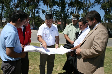 Autoridades realizaron visita inspectiva 	de seguridad a Feria de las 40 Horas de Limache.