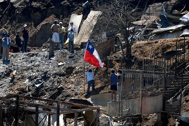 Este viernes se presenta 1a.demanda civil caso megaincendio de Valparaíso.
