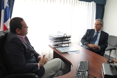 Gobernador Molina y Director de Sence coordinan trabajo   para crear más empleos y capacitaciones en provincia de Marga Marga.