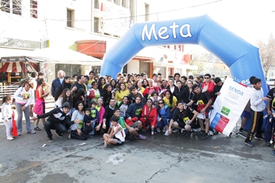 Con 350 participantes contó Corrida Familiar Solidaria,realizada en Quilpué.