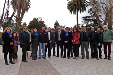 PS oficializó candidatura de Christian Urízar como candidato por el Distrito 10.