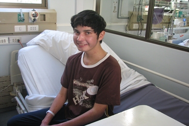 Paciente de 16 años trasplantado de corazón en Hospital Dr. Gustavo Fricke fue dado de alta.