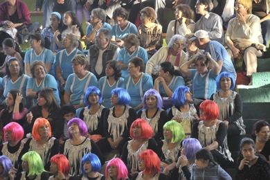 Mujeres y niños de Quilpué participaron en Galas de Gimnasia.