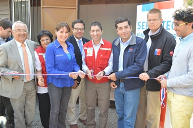 Se inaugura Oficina de Información Turística de la Cámara de Turismo de Olmué emplazada frente al Parque Teniente Merino.