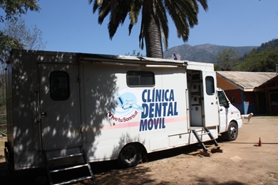 Clínica Dental Móvil atenderá a vecinos de las alturas de Olmué.