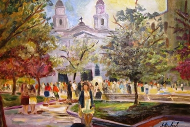 Ciclo “Arte en el Salón 2014” presenta    Exposición de Pinturas de Alejandro Torterolo.
