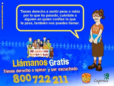 ONG Capreis entrega recomendaciones a padres para contener a sus hijos afectados emocionalmente por incendio en Valparaíso.