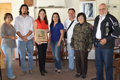 Directorio de Cámara de Turismo de Olmué se reúne con alcaldesa.