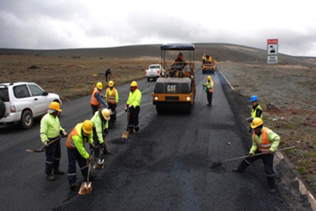 Inspección de obras.