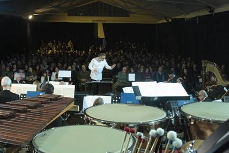 Espectacular presentación de  la Orquesta de Cámara de Chile.