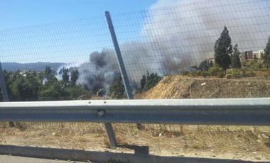 Onemi declara alerta alerta roja por incendio en Quilpué.
