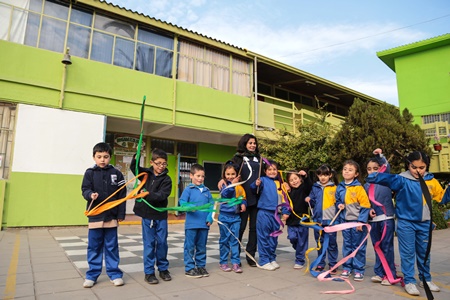 Diez colegios de la comuna mantendrán sus puertas abiertas  durante estas vacaciones de invierno.