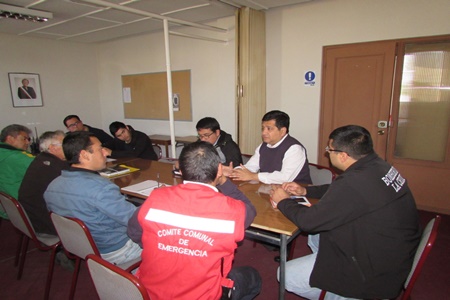 Gobernación de Quillota entrega  recomendaciones por lluvias que se   registrarán el fin de semana en la provincia