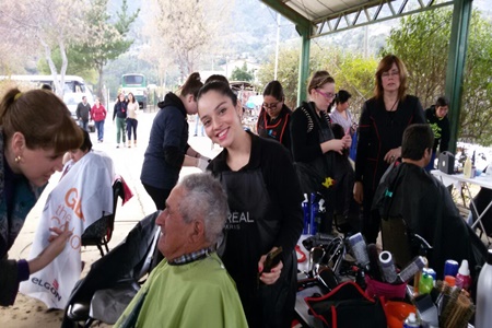 Exitoso operativo de belleza y salud en sector La Vega de Olmué.