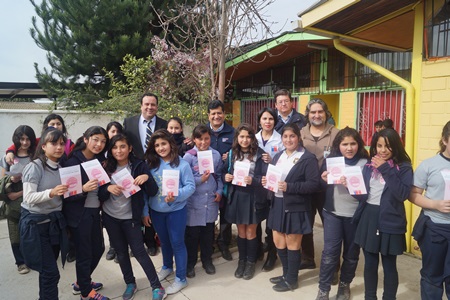 Vacuna contra Virus Papiloma Humano  beneficiará a más de 3.800 alumnas en   provincia de Quillota.