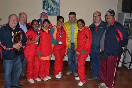 Alcalde Daniel Morales participó en premiación  de campeonato internacional de bochas.