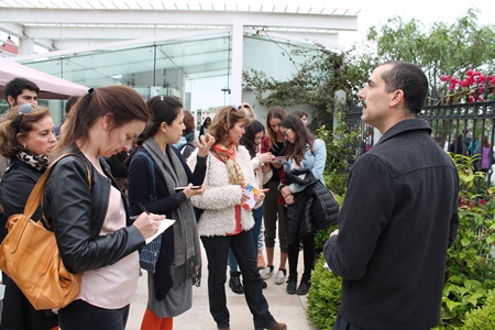 Más de 120 personas disfrutaron de la Ruta de la  Botánica en Museo Baburizza, actividad que formó   parte del Festival Puerto de Ideas 2015.