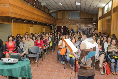 Mujeres de Quilpué y Belloto participaron con gran   entusiasmo en Encuentro Comunal 2015.