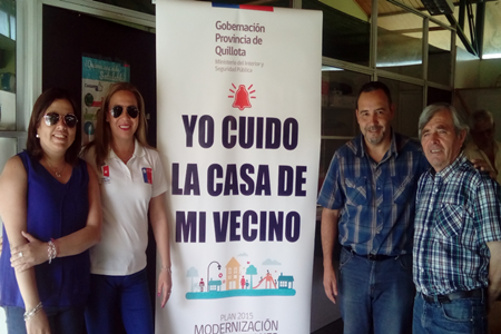 Gobernación de Quillota impulsa programa   “Yo cuido la casa de mi vecino” en la   provincia.