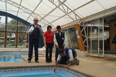 Estricta fiscalización de piscinas en Quillota da origen a sumario sanitario.