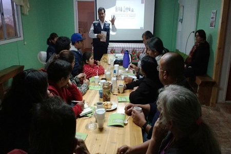 Gobernación de Quillota, municipio y  servicios públicos realizaron jornada de   Gobierno Presente en Santa Rosa de Colmo.
