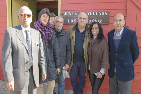 Alcalde Viñambres inauguró obras de pavimentación en  calle Gastón Ossa.