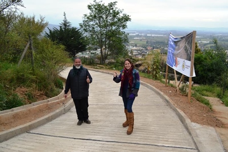 Olmué:Culmina obra de mejoramiento en calle El Pilón de Lo Narváez.
