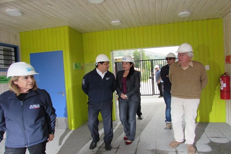Nuevos jardines infantiles para Nogales y La  Calera registran importante avance.