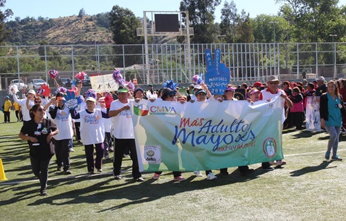 Gran participación tuvo la décima versión de las «olimpiadas del adulto mayor 2016» en Villa Alemana.