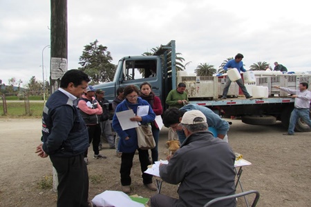 En Provincia de Quillota  Cerca de 6 toneladas de envases vacíos de  plaguicidas fueron recolectados en Quillota.