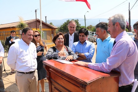 MOP comenzó construcción de nuevo puente Lo  Chaparro en Limache.