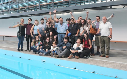 En Villa Alemana se conformó el primer club de natación de la comuna.
