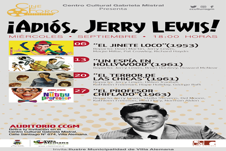 Programación cinematográfica de septiembre en Villa Alemana.