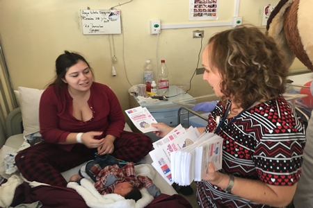 Hospital de Quilpué da inicio de la Semana de la Lactancia Materna con concursos, feria educativa y confección de carteles entre variadas sorpresas.