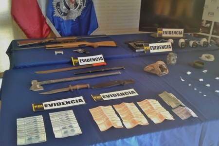 Autoridades intervienen Villa Queronque en Limache y efectúan megaoperativo que culminó con 6 detenidos y 7 viviendas allanadas.
