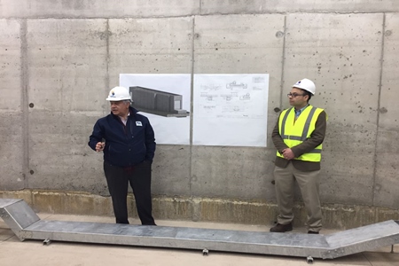 90% De avance en construcción de edificio que albergará nuevas salas técnicas de metro Valparaíso.