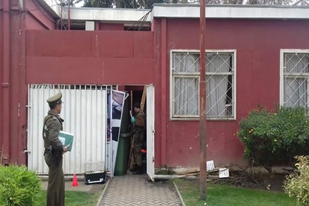 Robaron caja fuerte desde el interior de la Municipalidad de Quilpué.