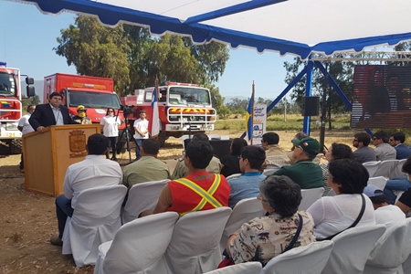 Zapallar tendrá Brigada de Emergencia Municipal para colaborar en combate de incendios forestales.